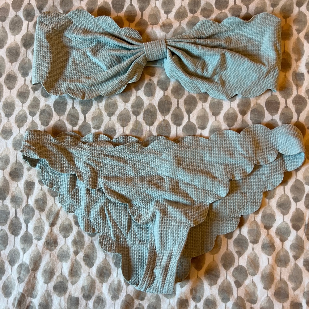 Marysia Light Blue Two Piece Bikini